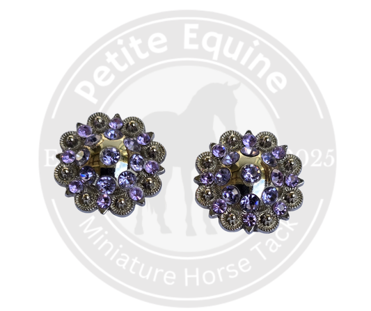 Rhinestone Conchos | Lilac