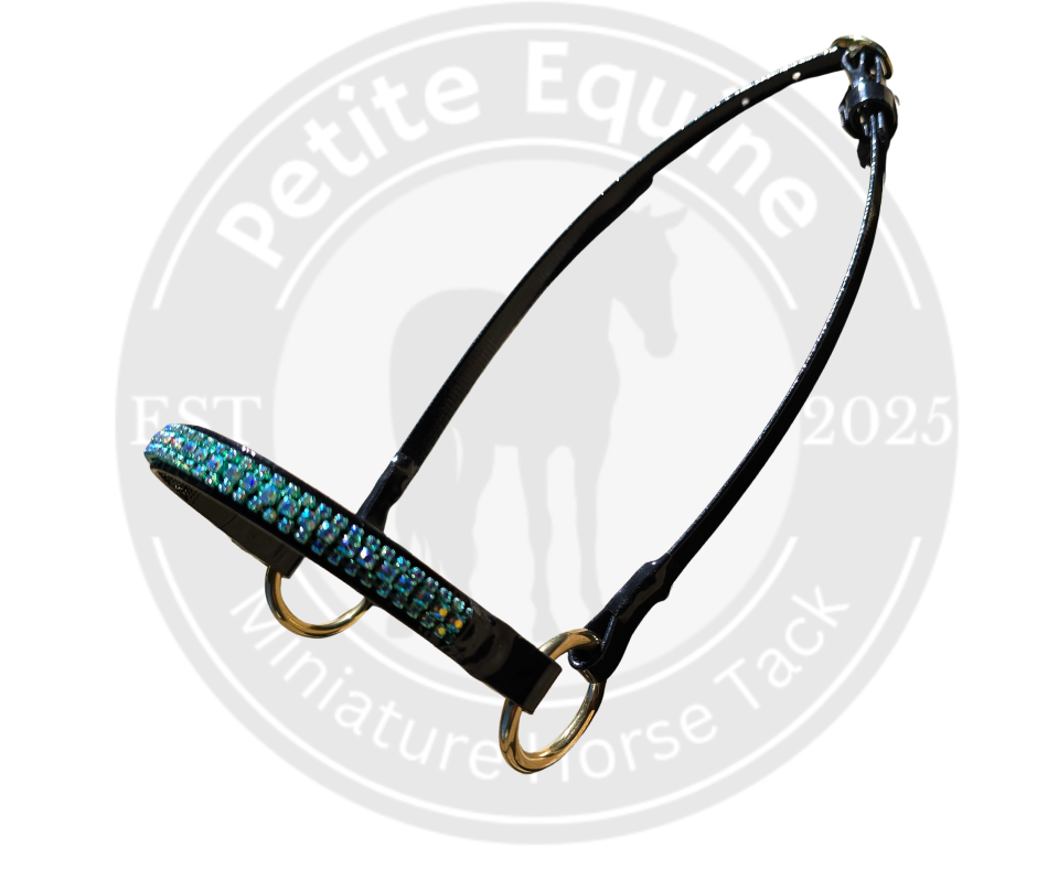 Crown Show Halter | Aquamarine
