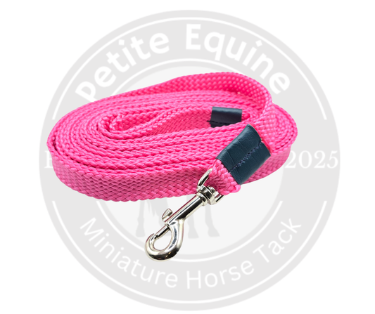 Miniature Horse Lunge Lead | Pink