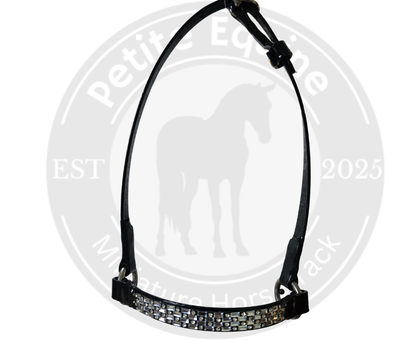 Junior Crown Show Halter | Clear Crystals