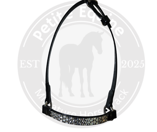 Junior Crown Show Halter | Clear Crystals